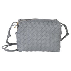 Bottega Veneta Thunder Nappa Intrecciato Small Loop Camera Bag