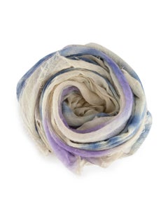 Bottega Veneta Tie Dye Print Square Scarf