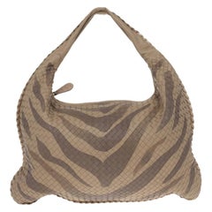 Bottega Veneta Tiger Intrecciato Woven Large Veneta Hobo Bag