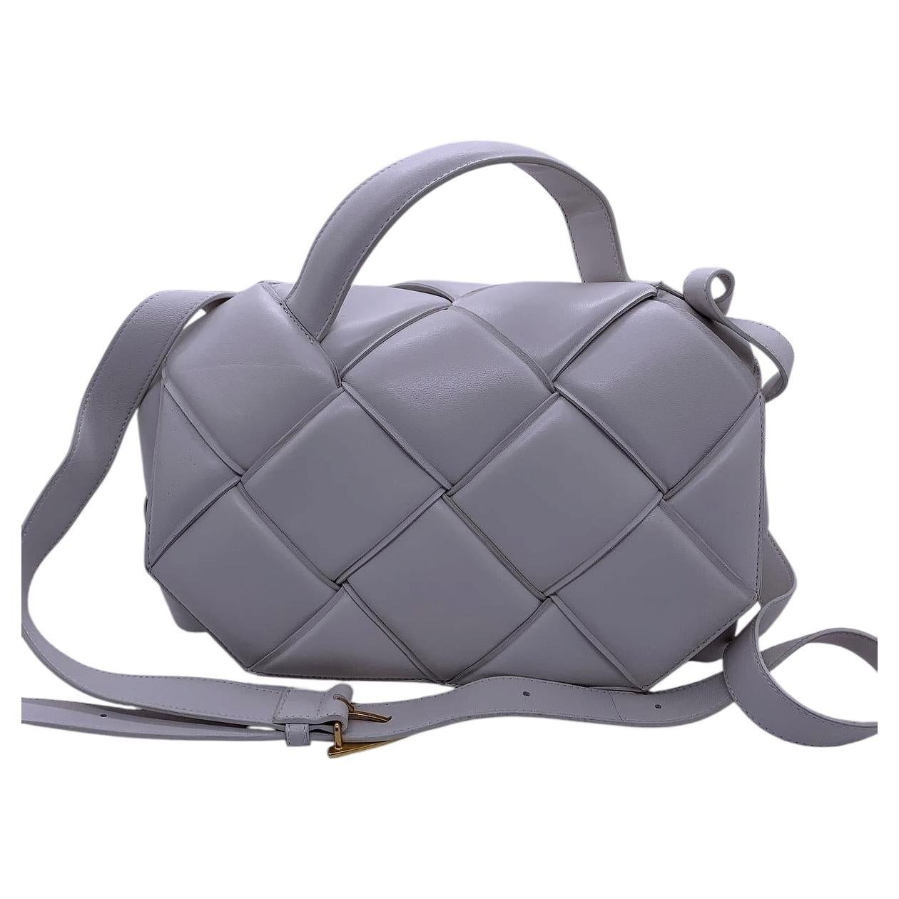 Bottega Veneta Top Handle bag white Shoulder Bag Padded Maxi Origin Italy
