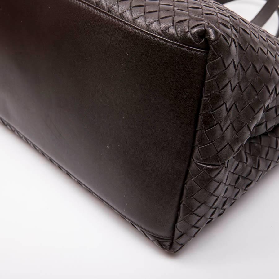 BOTTEGA VENETA Tote Bag in Brown Braided Leather 2