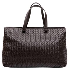 BOTTEGA VENETA Tote Bag in Brown Braided Leather