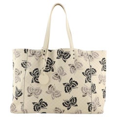 Bottega Veneta Tote Butterfly Intrecciomirage Intarsio Leather Medium