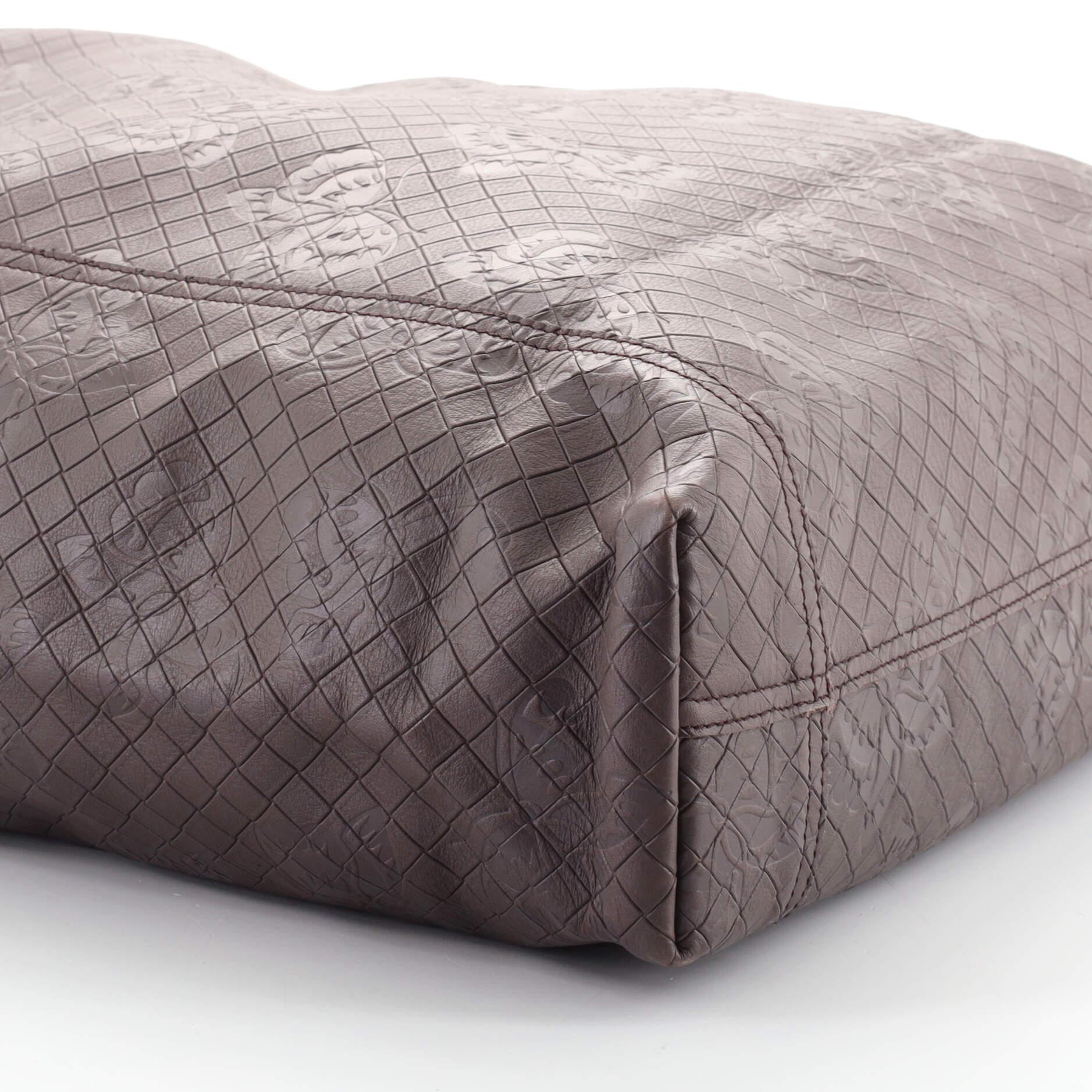 Bottega Veneta Tote Butterfly Intrecciomirage Intarsio Leather Tall 2