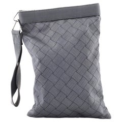 Bottega Veneta Trekking Triangle Bag Jacquard Nylon Small