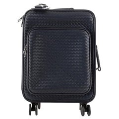 Bottega Veneta Trolley Rollendes Gepäck Intrecciato Leder Medium