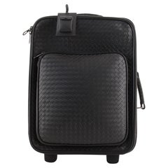 Rollendes Reisegepäck aus Intrecciato Leder von Bottega Veneta, Medium