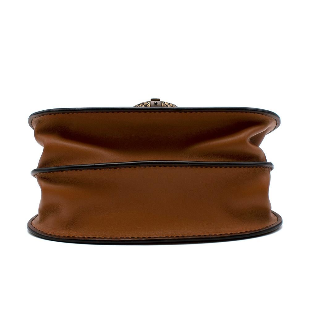 Bottega Veneta Umbria Tasche in limitierter Auflage in Tan/Nero Kalb für Damen oder Herren