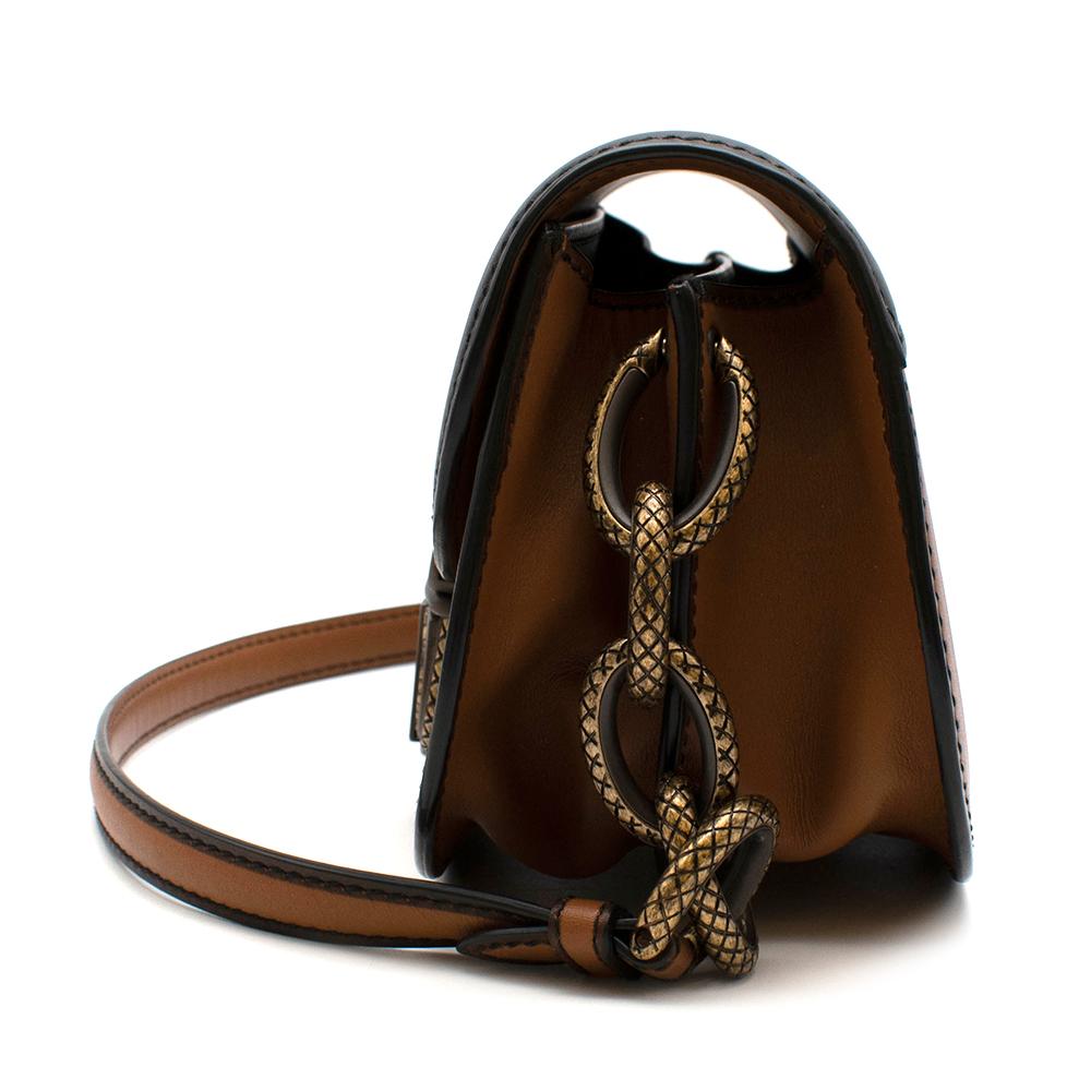 Bottega Veneta Umbria Tasche in limitierter Auflage in Tan/Nero Kalb 1