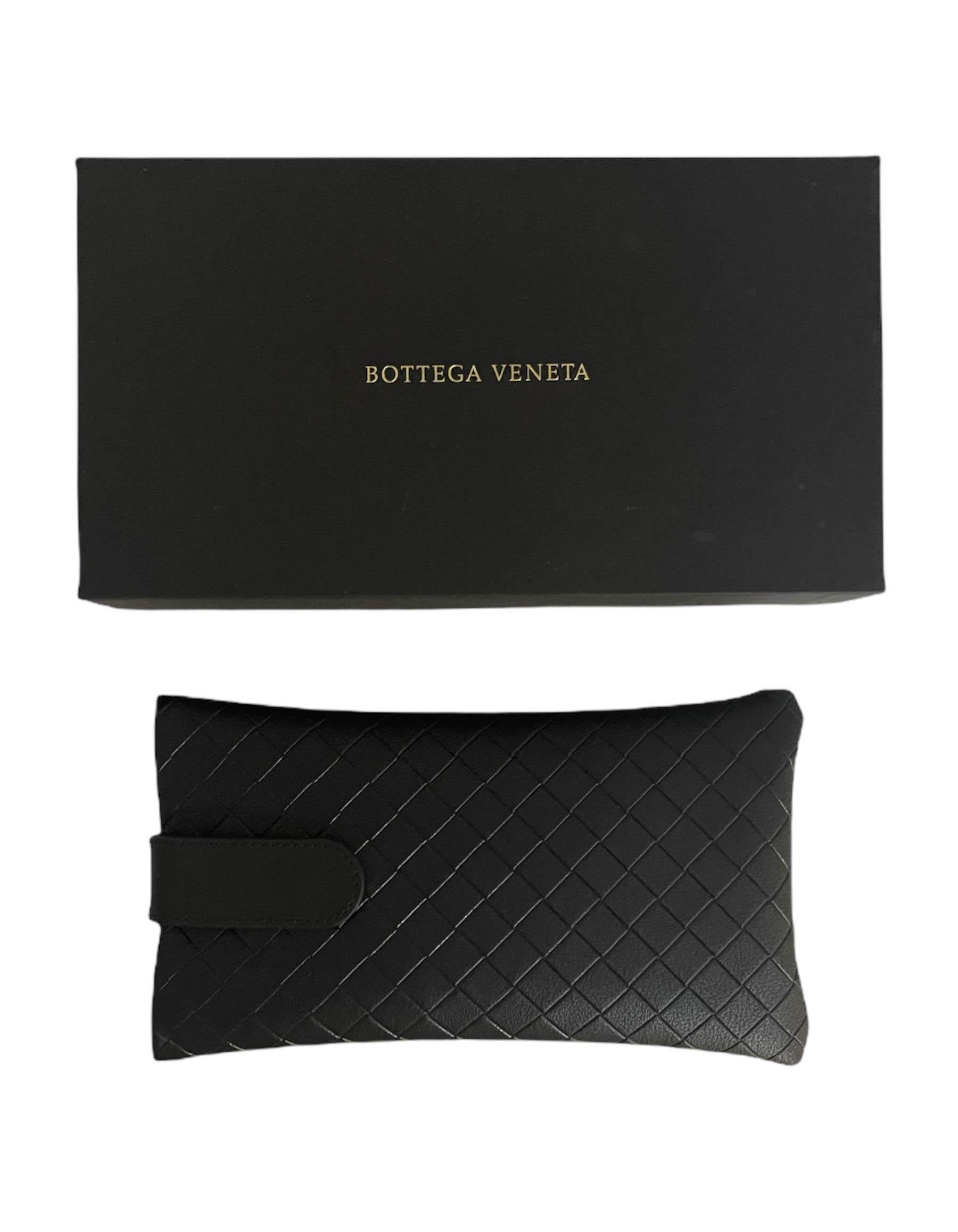 Bottega Veneta Unisex Gold Aviator-Style Sunglasses BV1065S 2