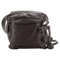 Bottega Veneta Utility Waist Bag Leather with Intrecciato
