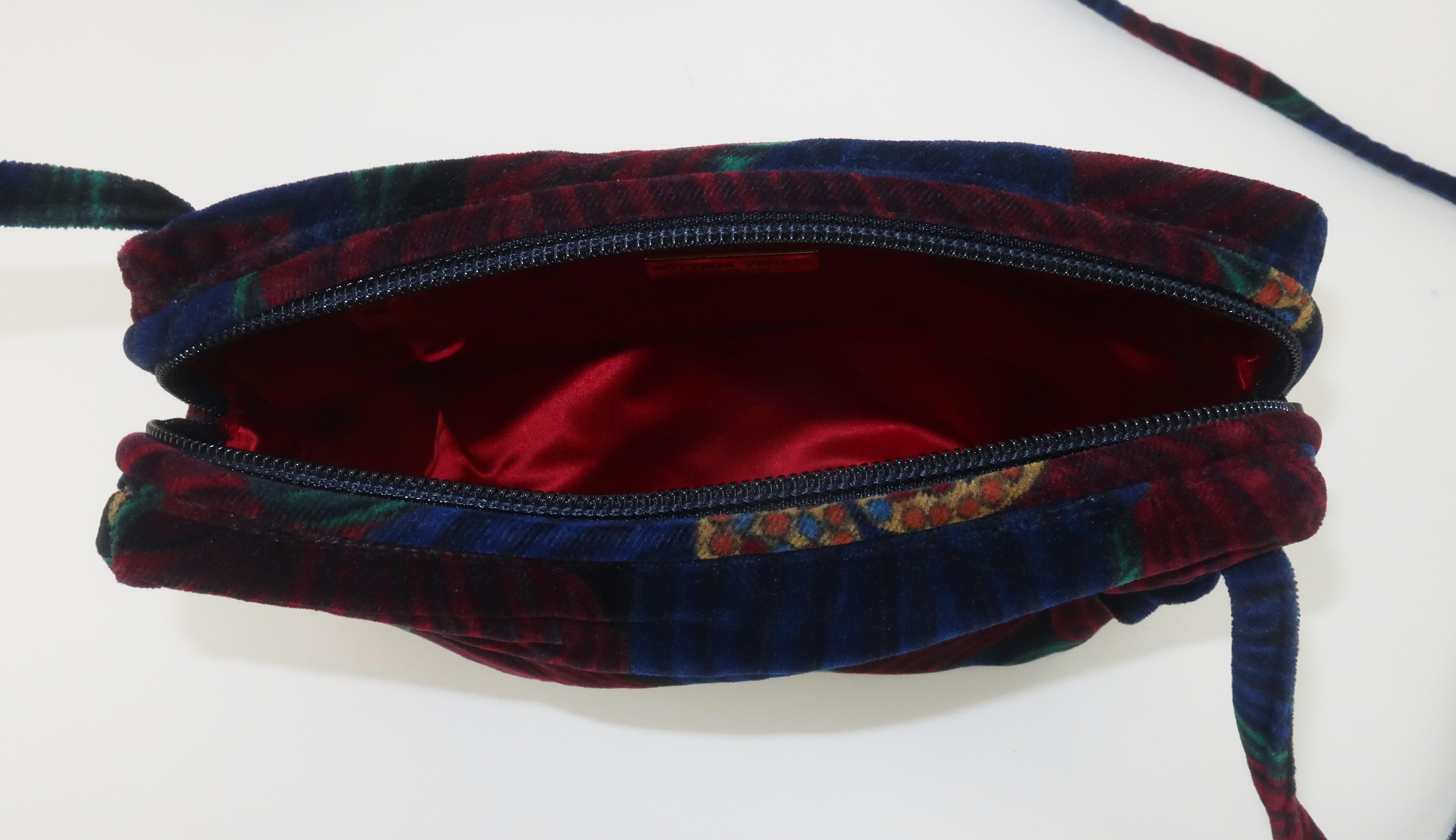 Women's Bottega Veneta Velvet Butterfly Handbag, 1970's