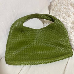 Bottega Veneta Veneta Hobo Avocado Green 45cm Lambskin Leather Bottega Veneta Veneta Hobo Avocado Green 45cm Lambskin Leather