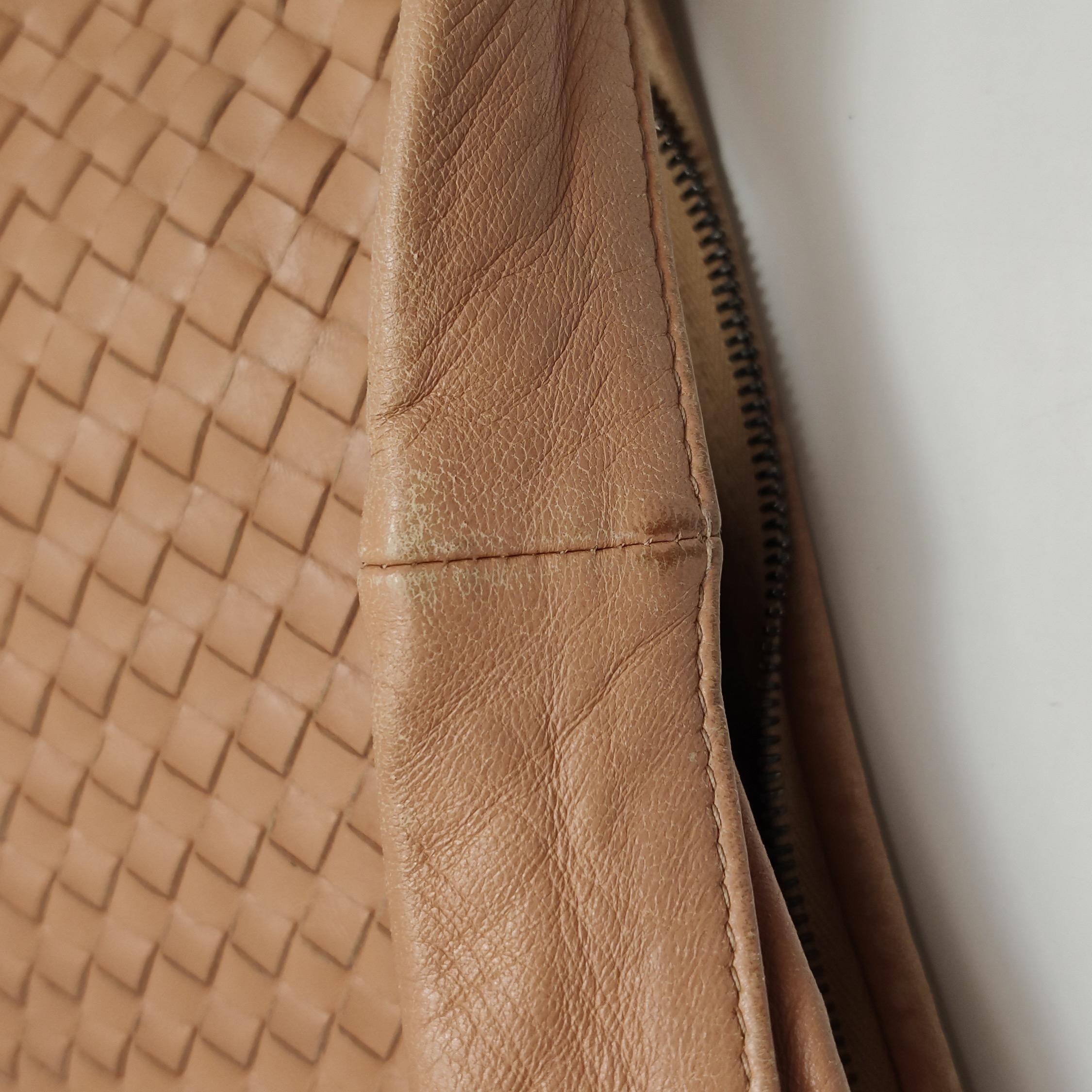 Bottega Veneta Hobo Beige Almond Brown 47cm en vente 6