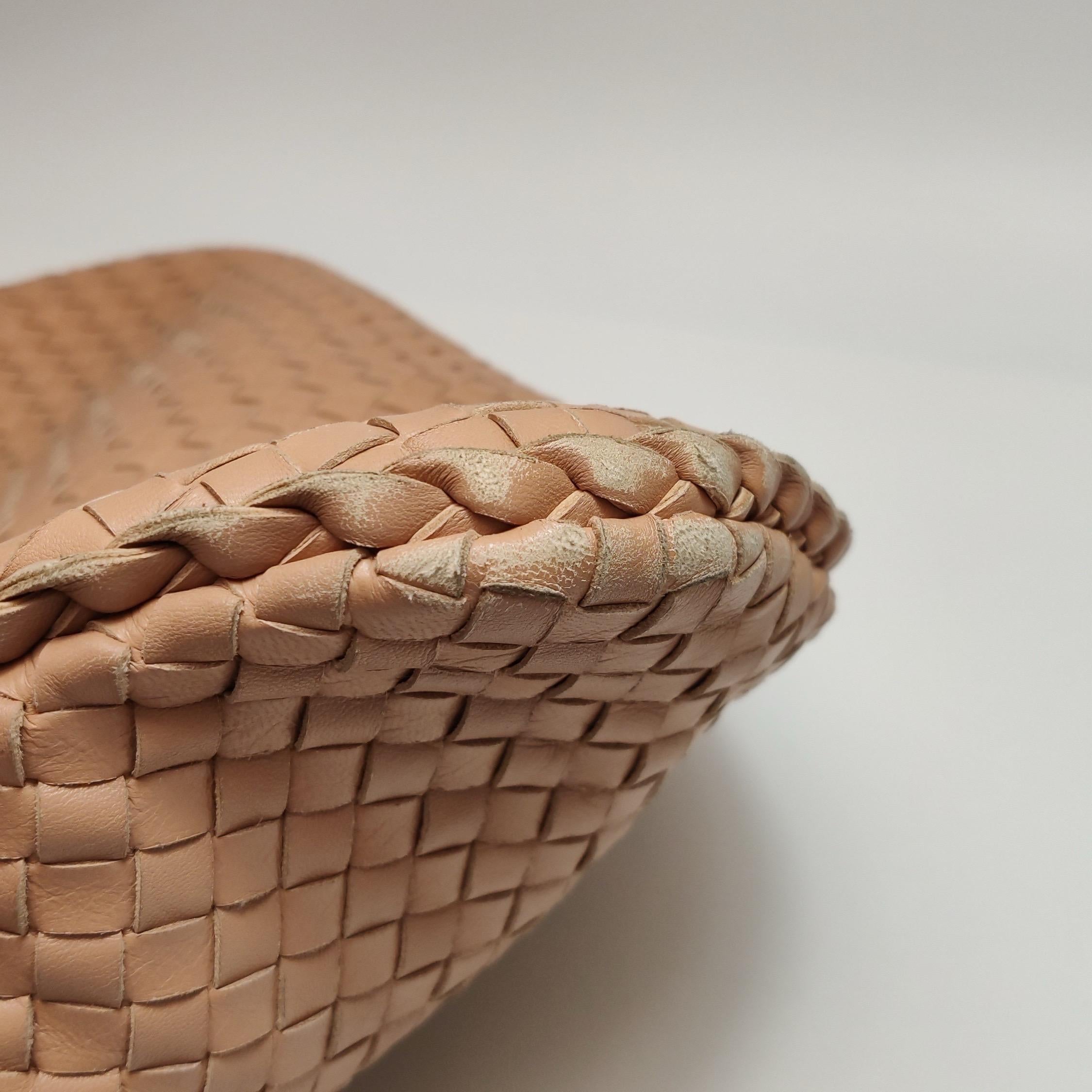 Bottega Veneta Hobo Beige Almond Brown 47cm en vente 15