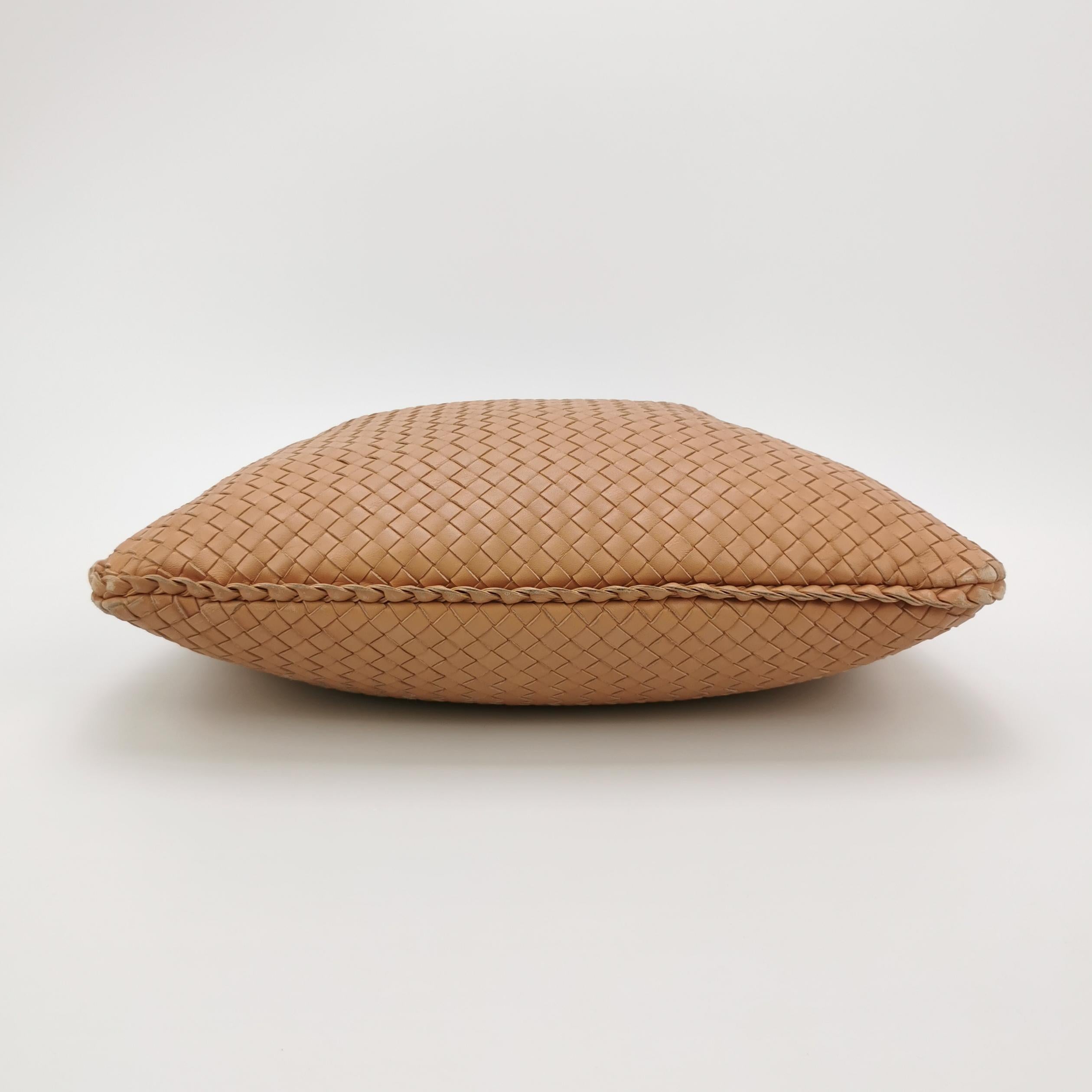 Bottega Veneta Hobo Beige Almond Brown 47cm en vente 3