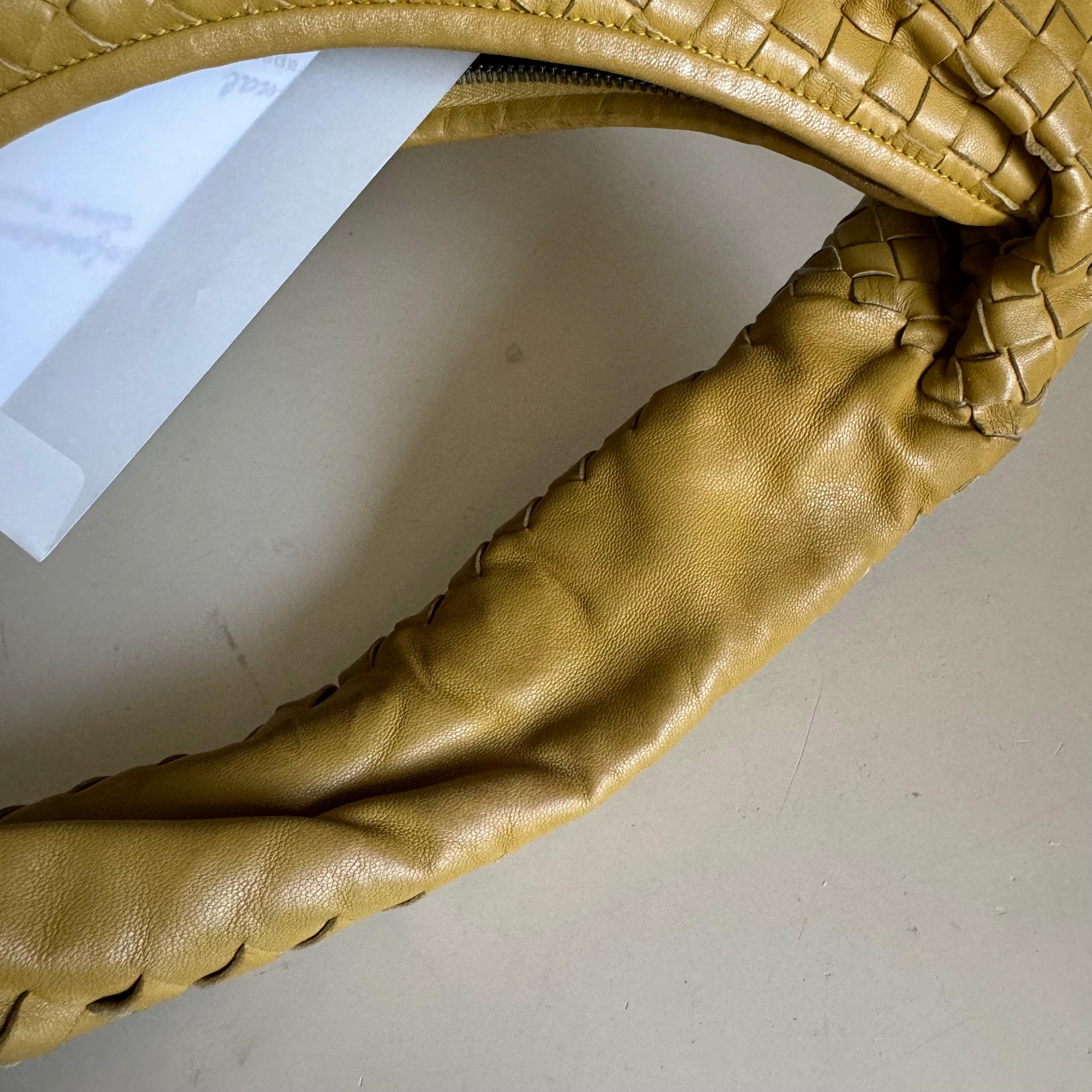 Bottega Veneta Veneta Hobo Camel Lambskin Leather 40cm For Sale 5