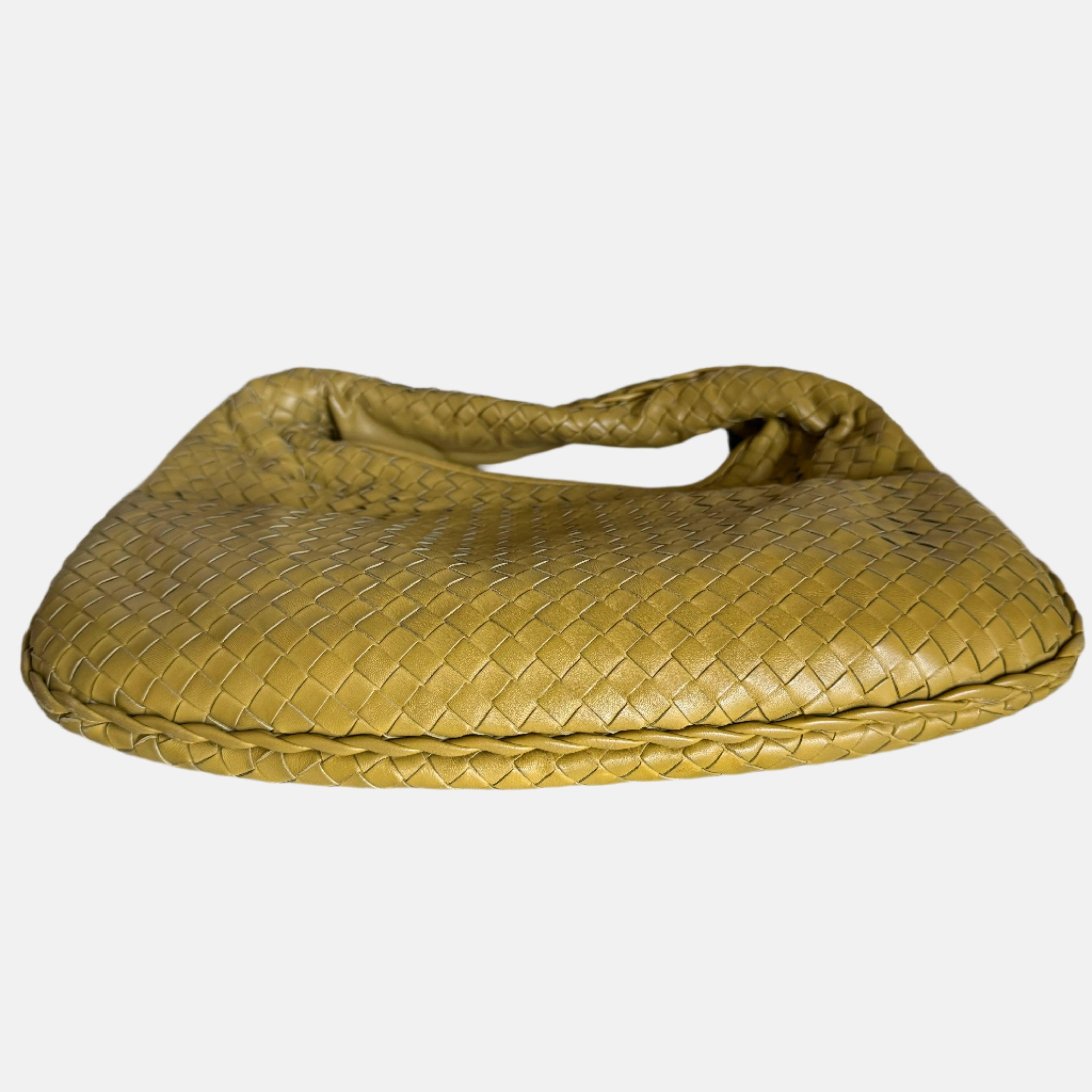 Bottega Veneta Veneta Hobo Camel Lambskin Leather 40cm For Sale 1