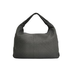 Bottega Veneta Hobo Grigio Scuro in pelle Maxi 55cm