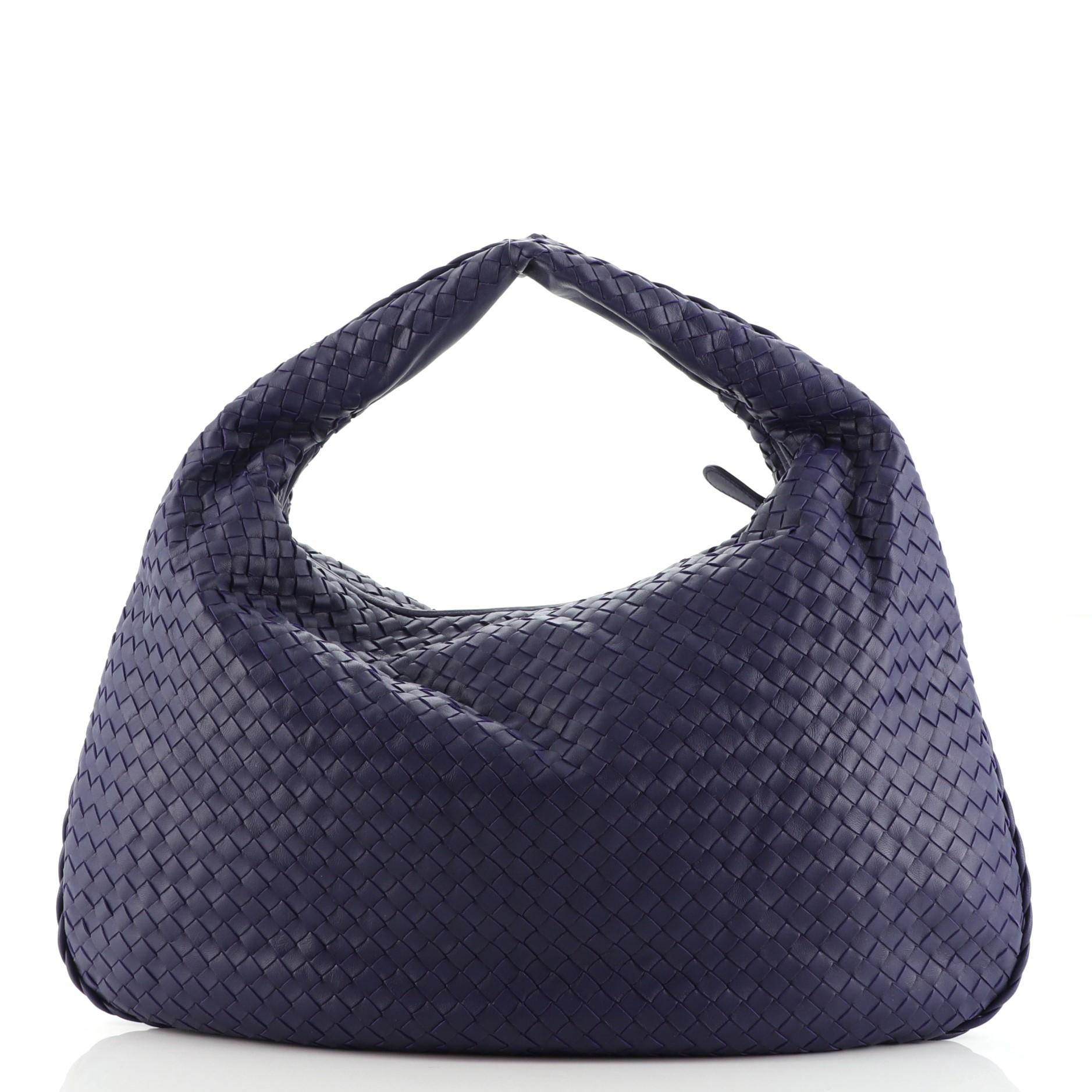 Großer Hobo Intrecciato Nappa von Bottega Veneta im Zustand „Gut“ in NY, NY