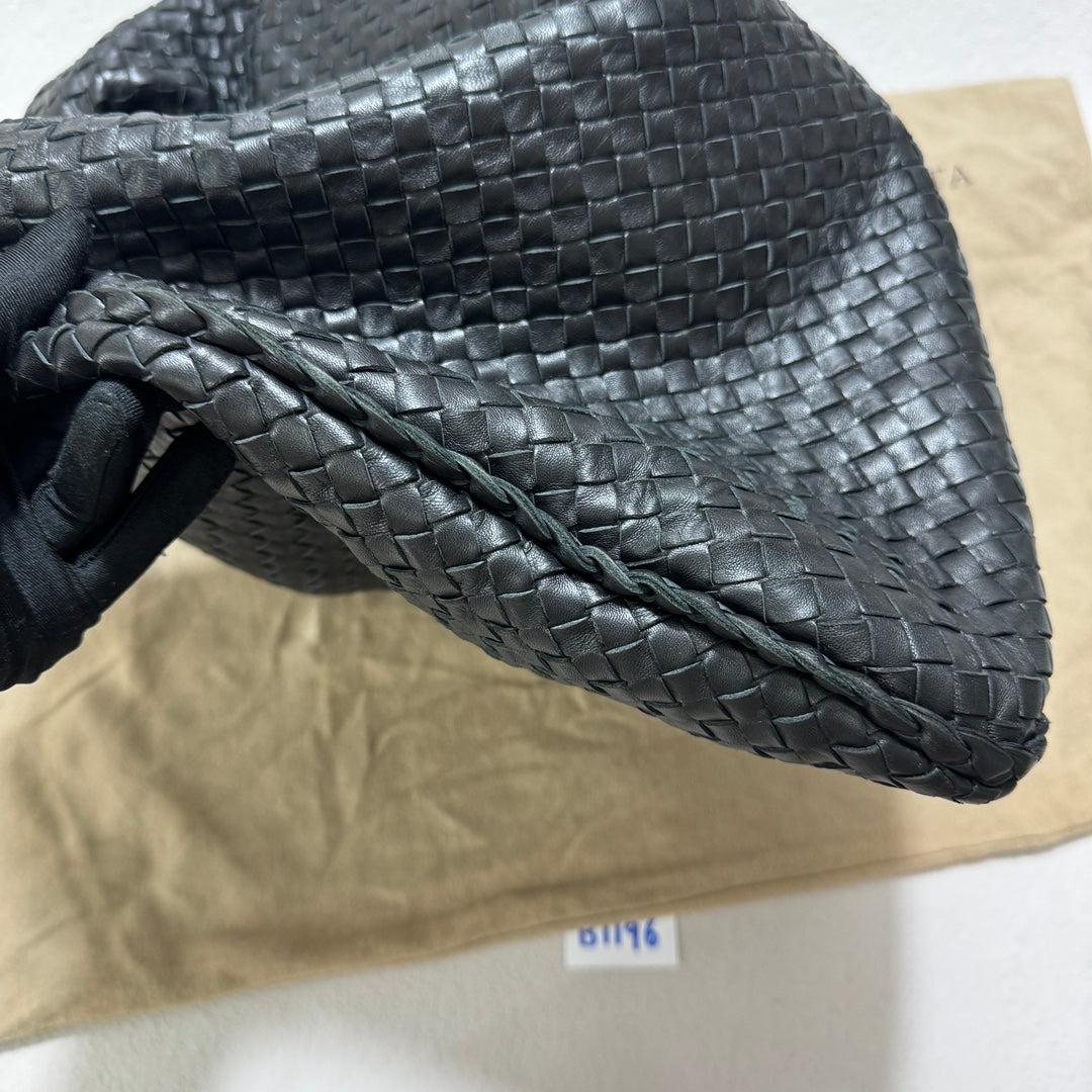 Bottega Veneta Veneta Hobo Large Black 50-53cm Lambskin Leather 6