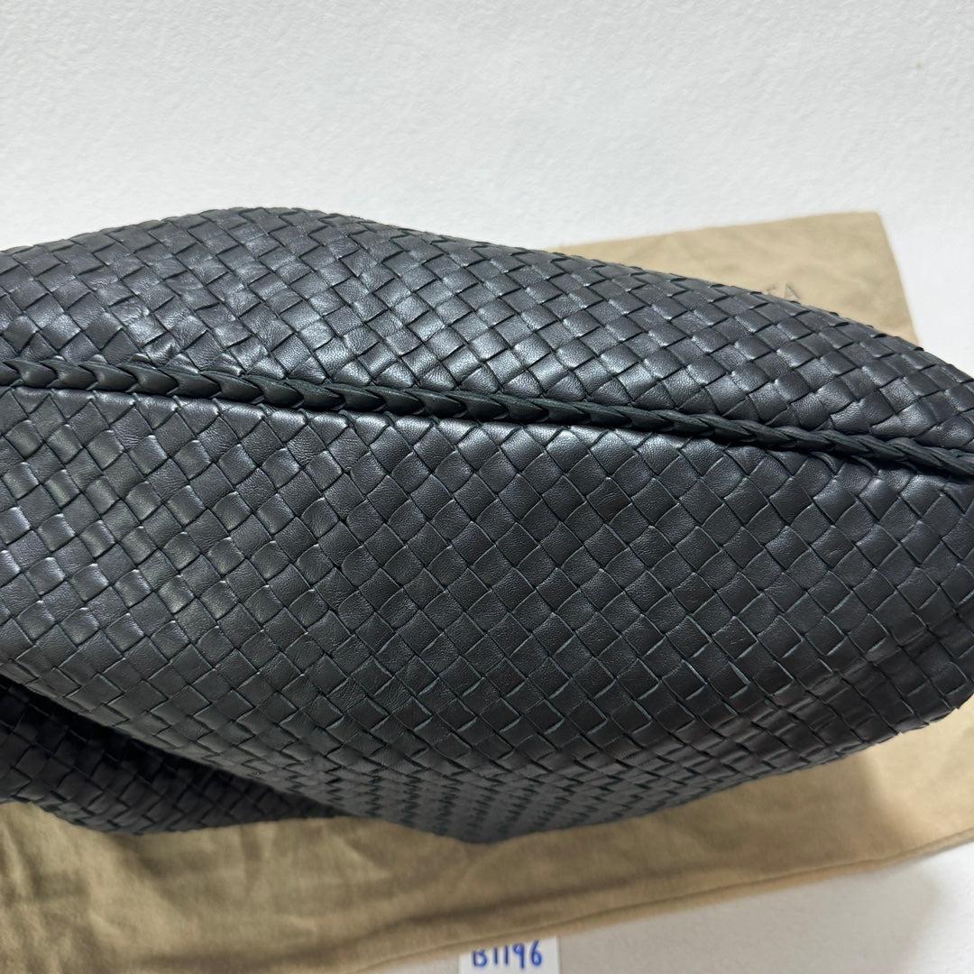 Bottega Veneta Veneta Hobo Large Black 50-53cm Lambskin Leather 7