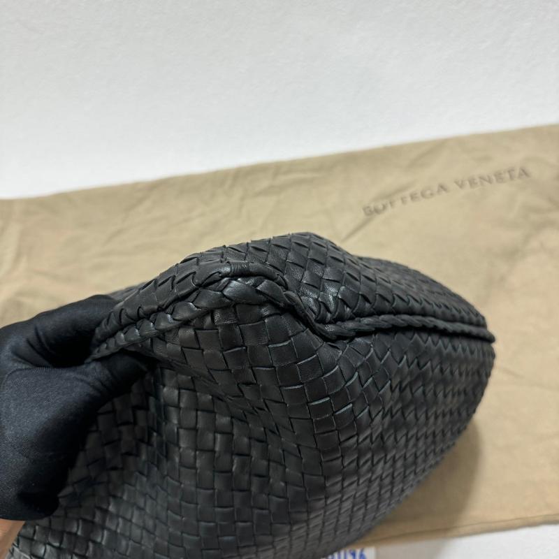 Bottega Veneta Veneta Hobo Large Black 50-53cm Lambskin Leather 11