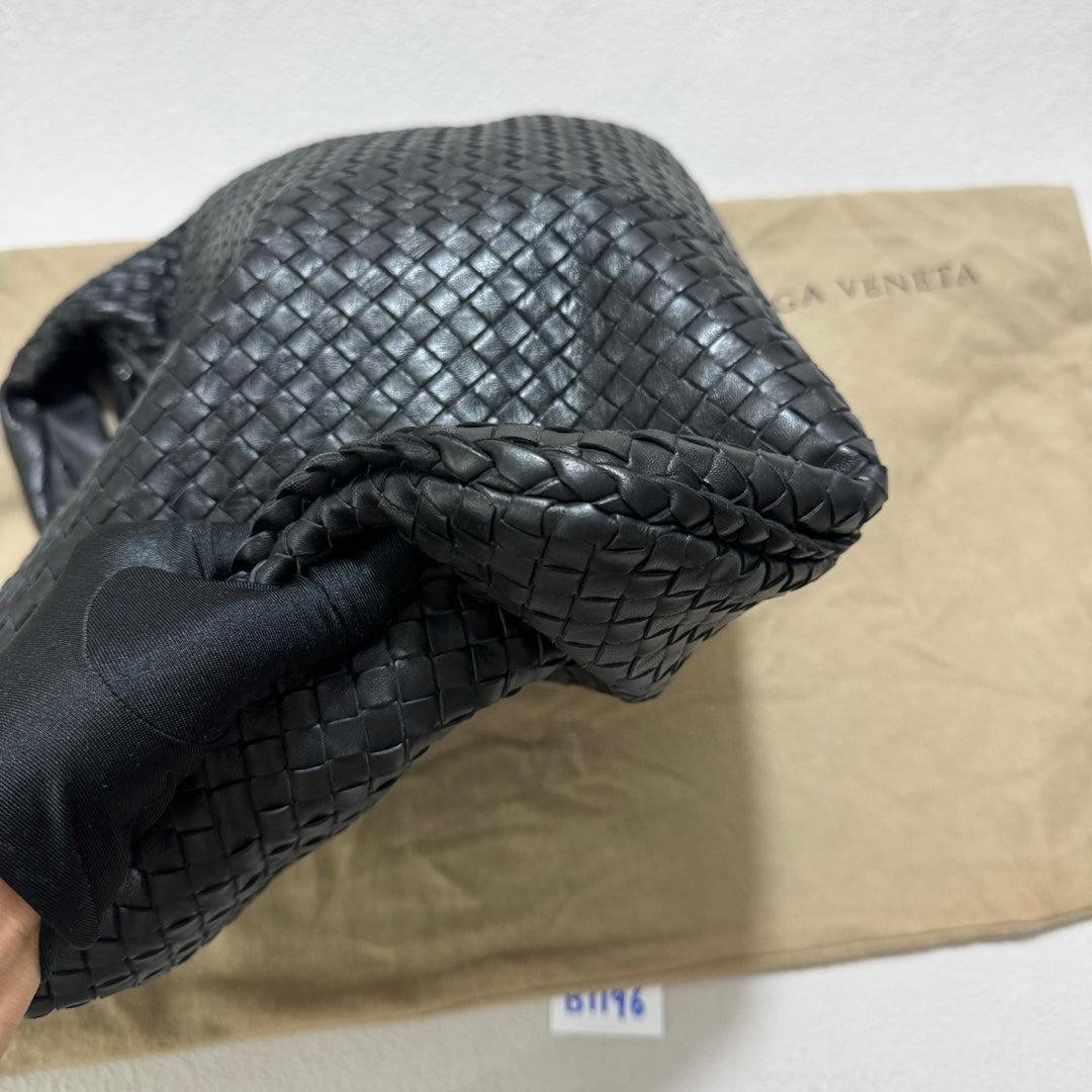 Bottega Veneta Veneta Hobo Large Black 50-53cm Lambskin Leather 5