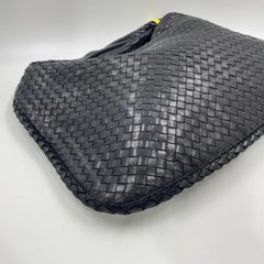 Bottega Veneta Veneta Hobo Maxi Black Leather 51cm