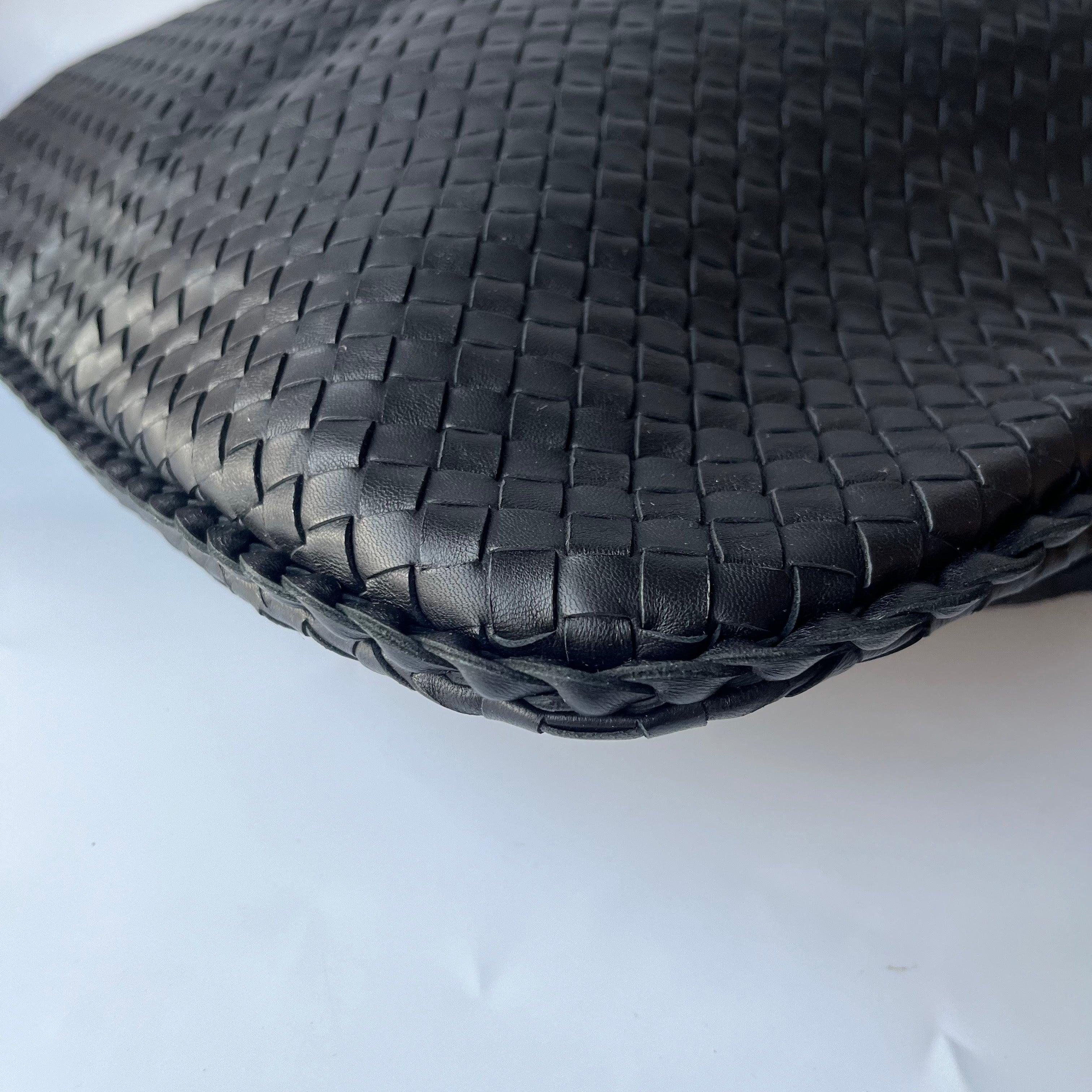 Bottega Veneta Veneta Hobo Maxi Black Leather 51cm 4