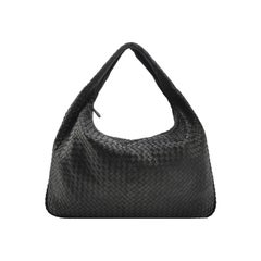 Bottega Veneta Hobo Maxi in pelle nera 51cm