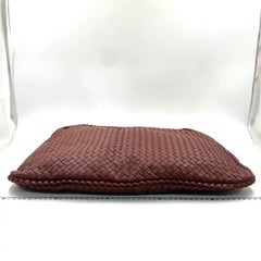 Bottega Veneta Veneta Hobo Maxi Brick Red Intrecciato Leather Bag 50cm