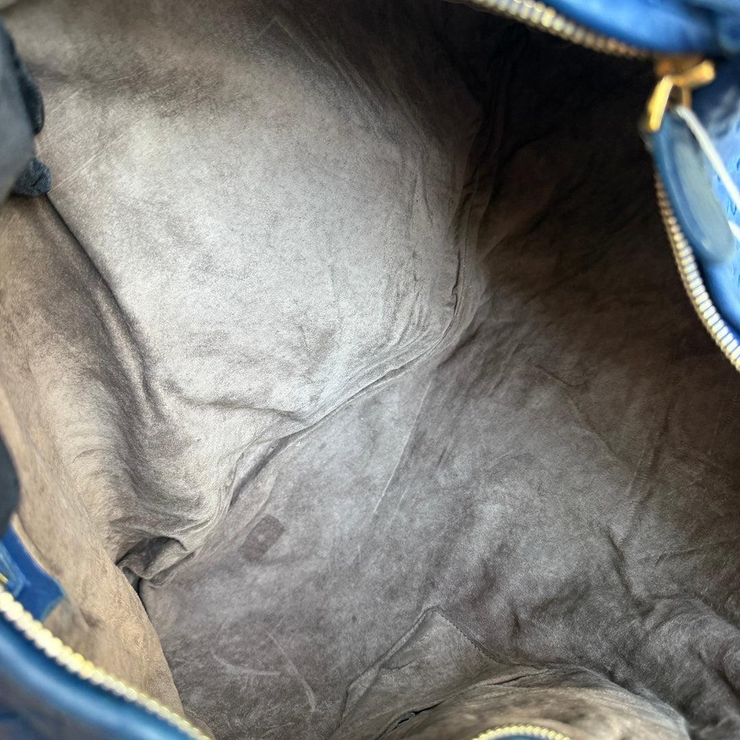 Bottega Veneta Veneta Hobo Maxi Piel Intrecciato Azul Marino Oscuro 52cm 12