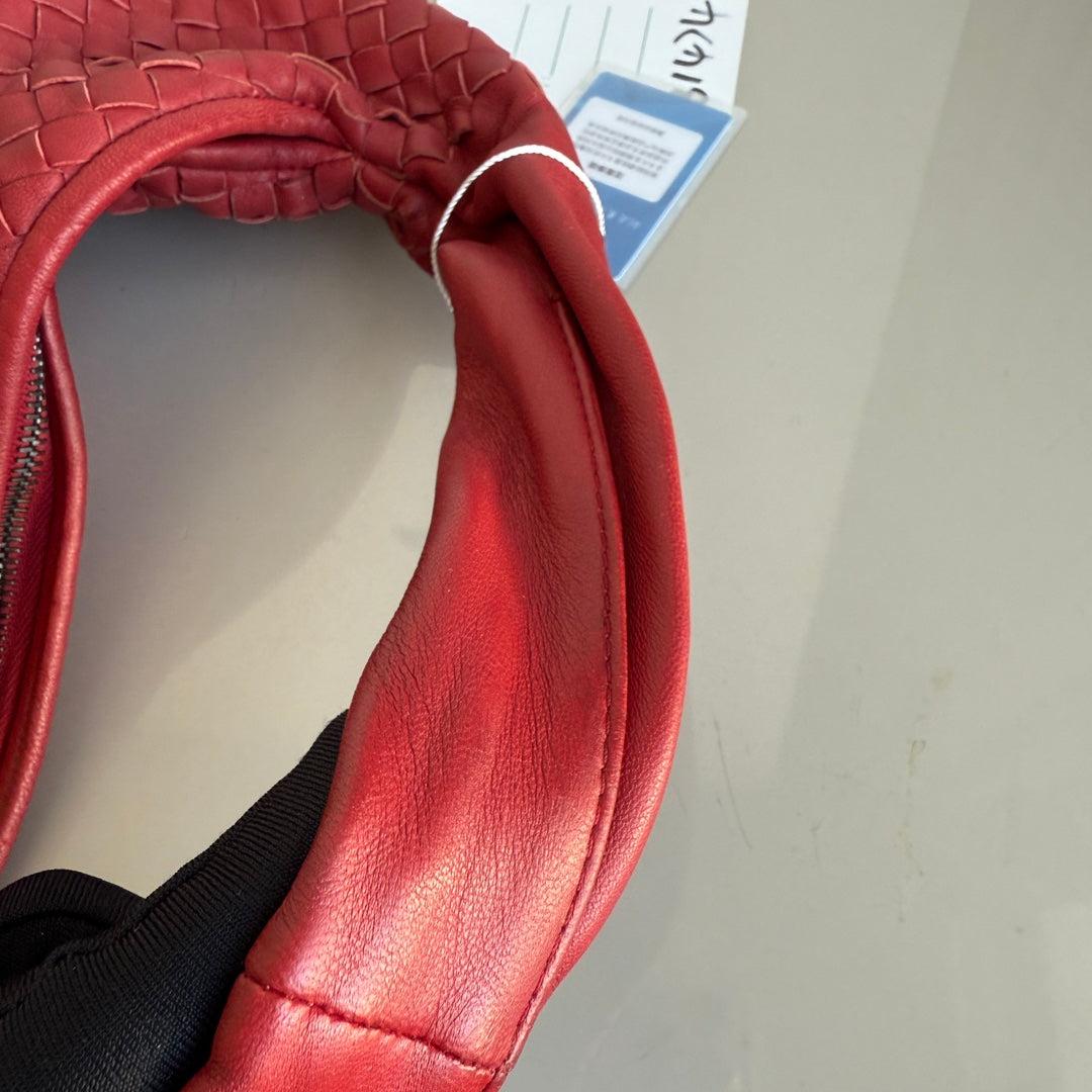 Bottega Veneta Veneta Hobo Maxi Piel Rojo Oscuro 51cm en venta 15