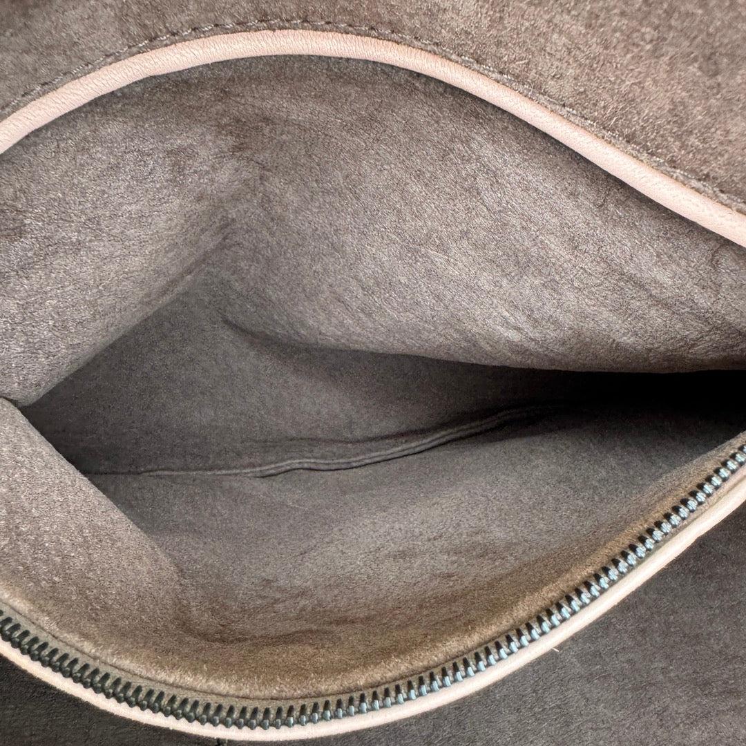 Bottega Veneta Veneta Hobo Medium Light Nude Pink Intrecciato Leather Bag 48cm 9