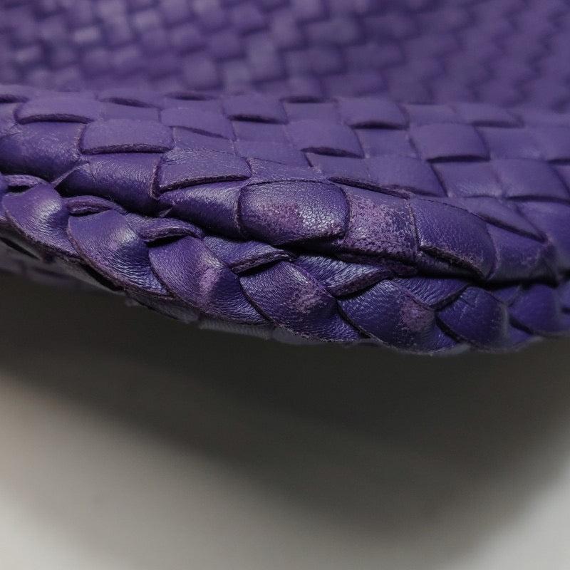 Bolso Bottega Veneta Hobo mediano de piel Intrecciato morado 9