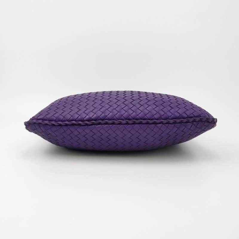 De las mujeres Bolso Bottega Veneta Hobo mediano de piel Intrecciato morado