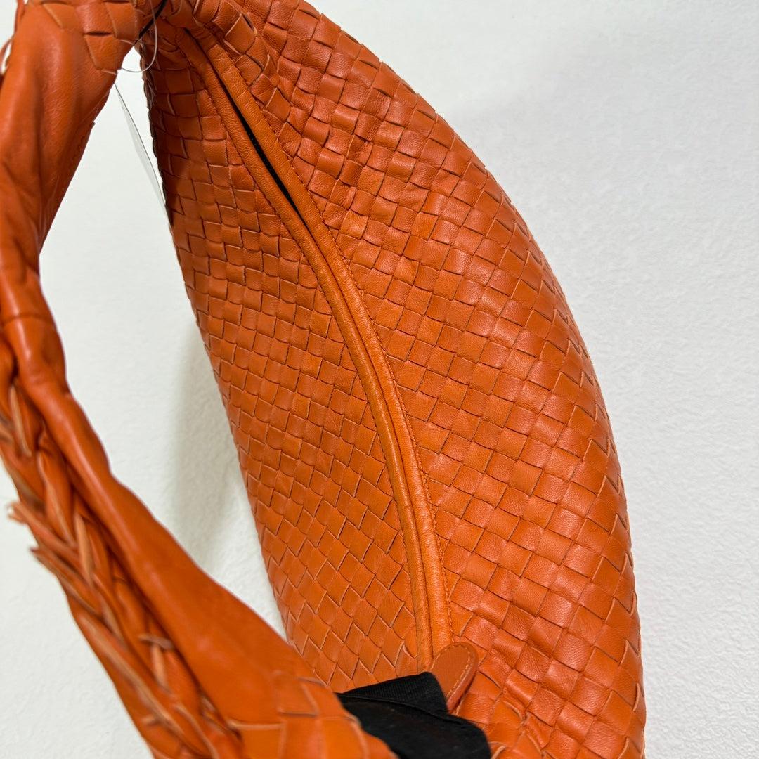 Bottega Veneta Veneta Hobo Medium with Fringe Edges Intrecciato Leather Bag 47cm 7