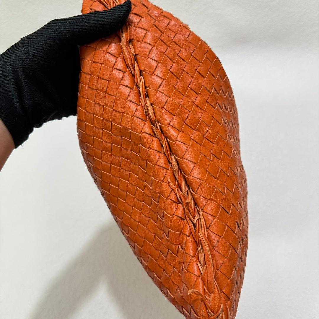 Bottega Veneta Veneta Hobo Medium with Fringe Edges Intrecciato Leather Bag 47cm 1