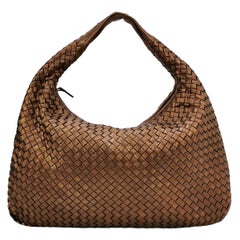 Bottega Veneta Veneta Hobo Metallic Copper Leather Large 47cm