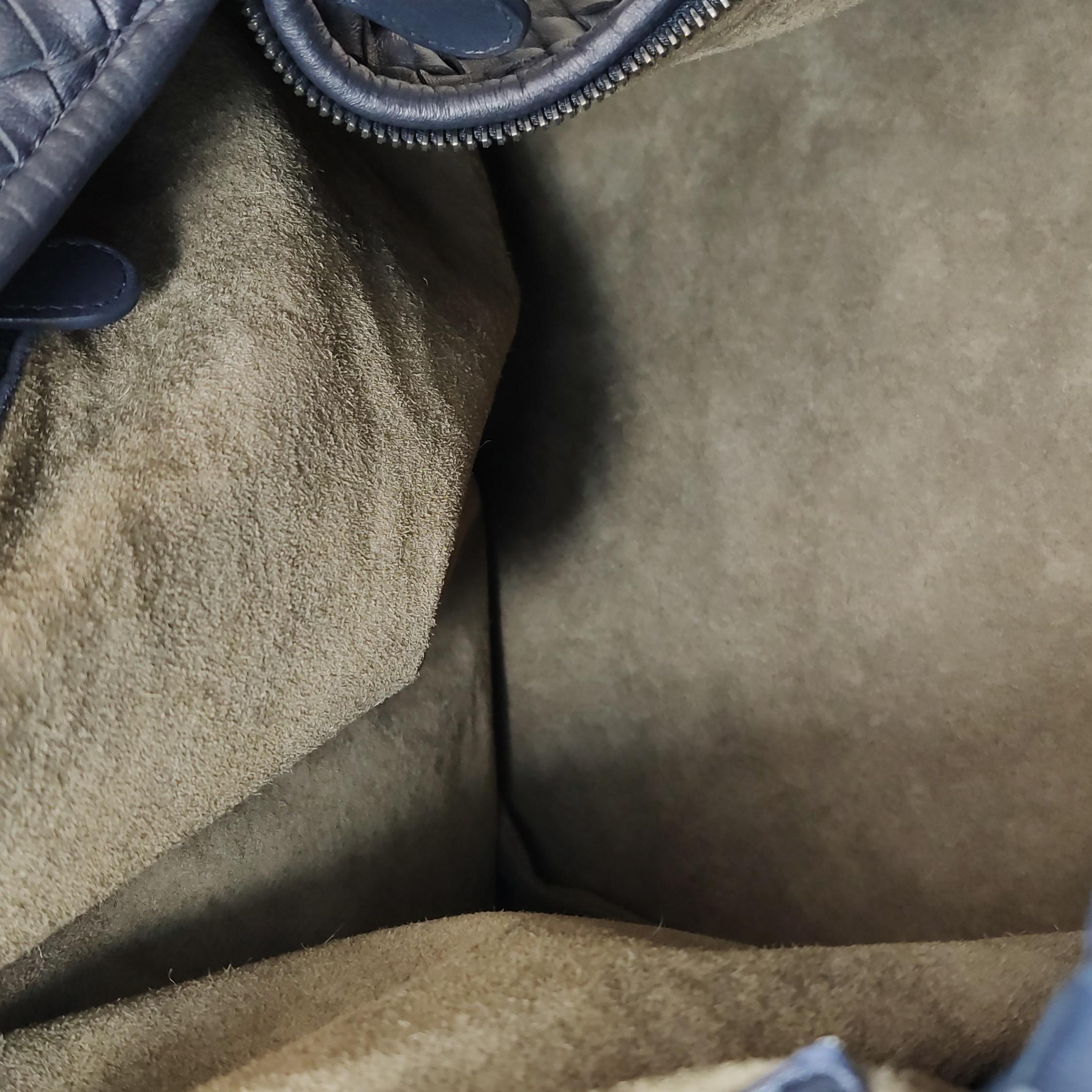 Bottega Veneta Veneta Hobo Midnight Navy Borsa in pelle Maxi 50cm in vendita 5