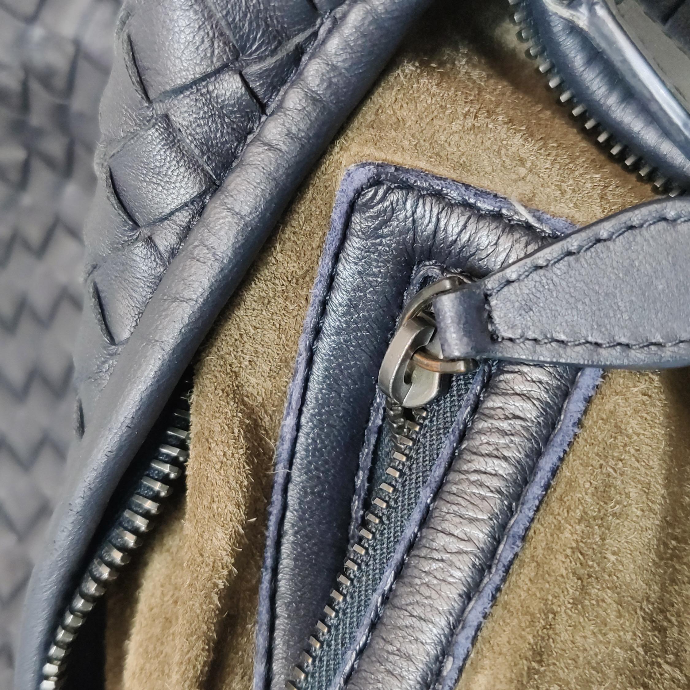 Bottega Veneta Veneta Hobo Midnight Navy Borsa in pelle Maxi 50cm in vendita 2