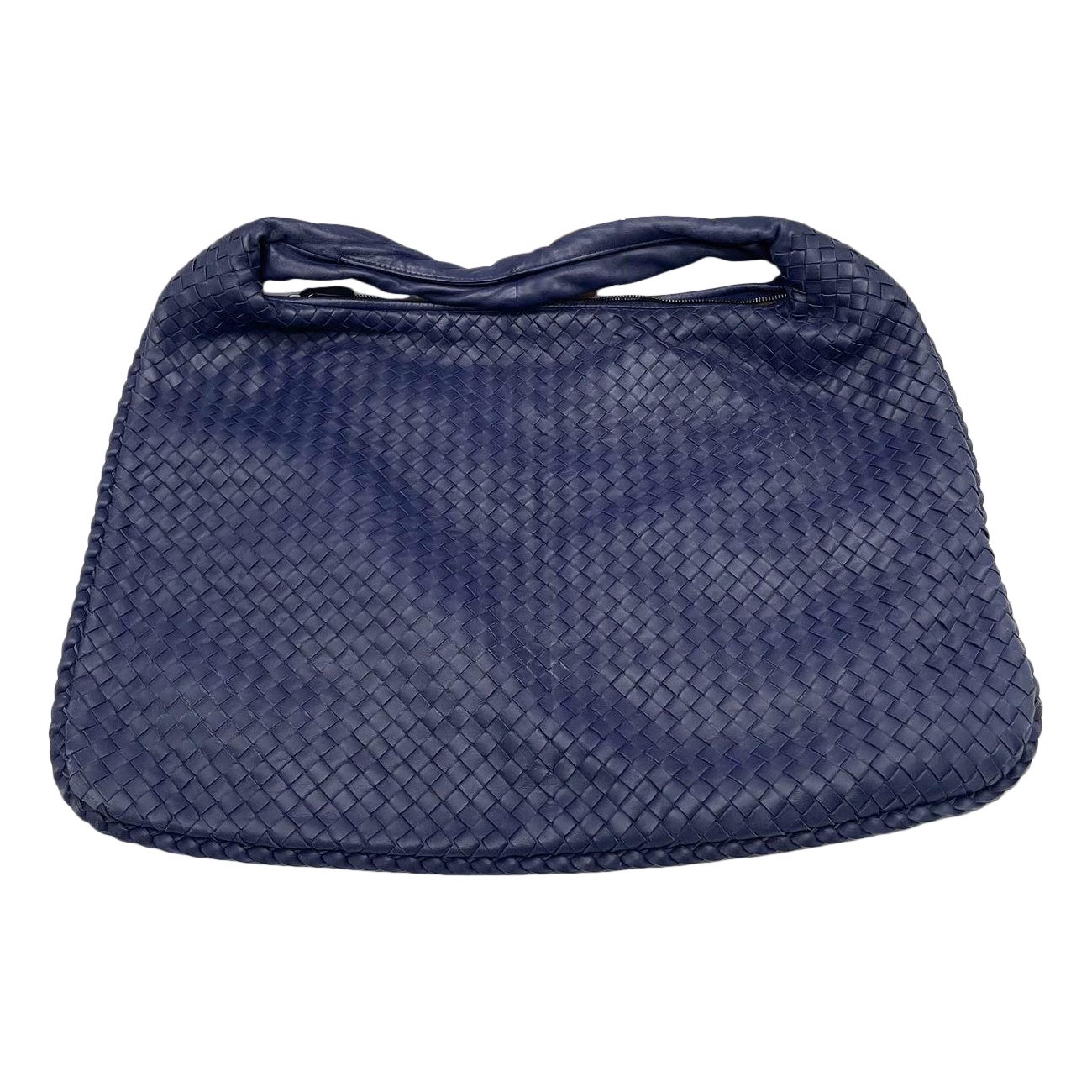Bottega Veneta Hobo Navy in pelle Maxi 50cm