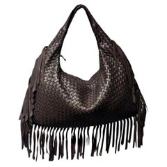 BOTTEGA VENETA Veneta Shoulder bag in Brown Leather