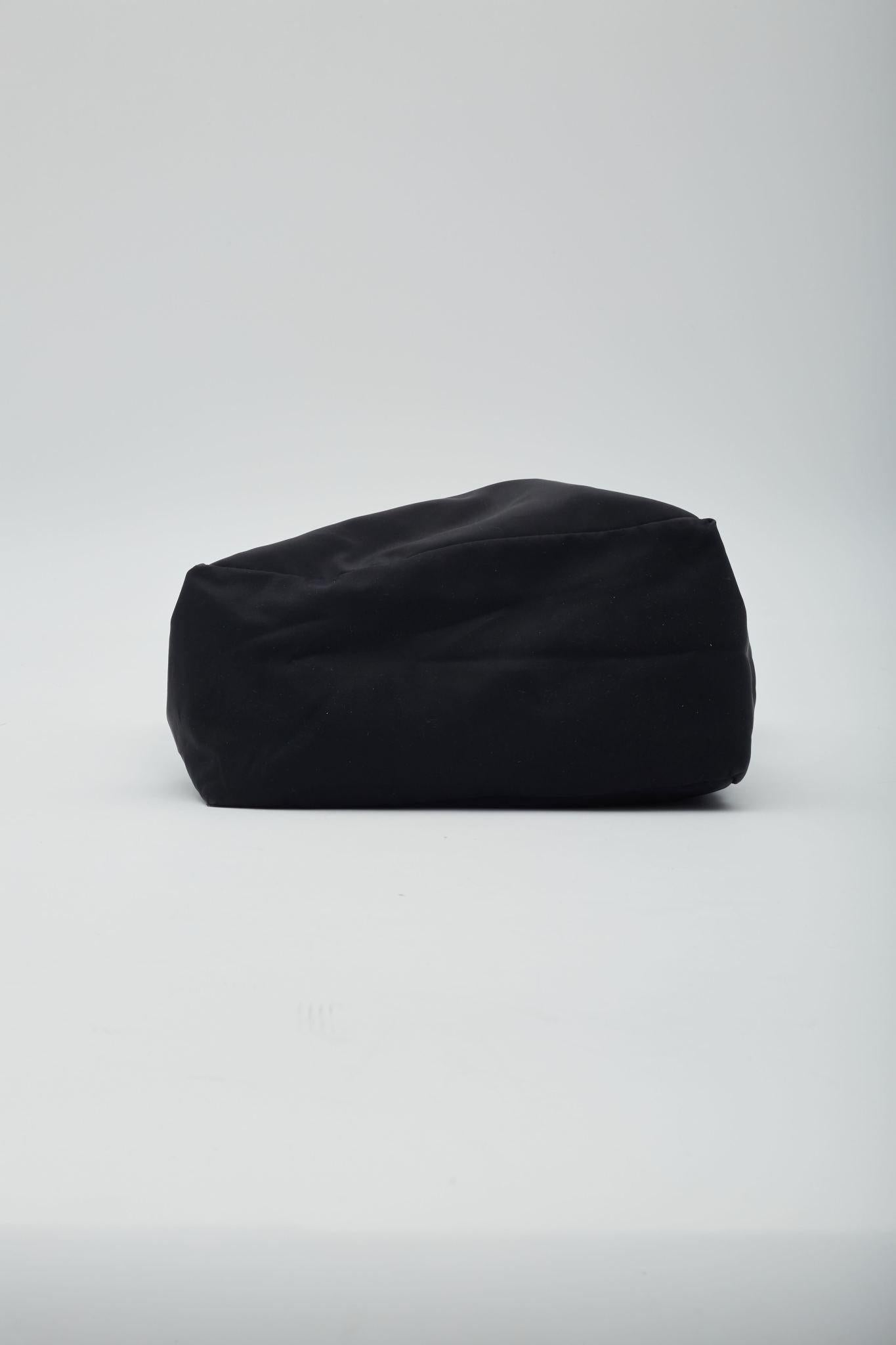 Bottega Veneta Vintage Black Campana Shopper Mini Tote Bag For Sale 1
