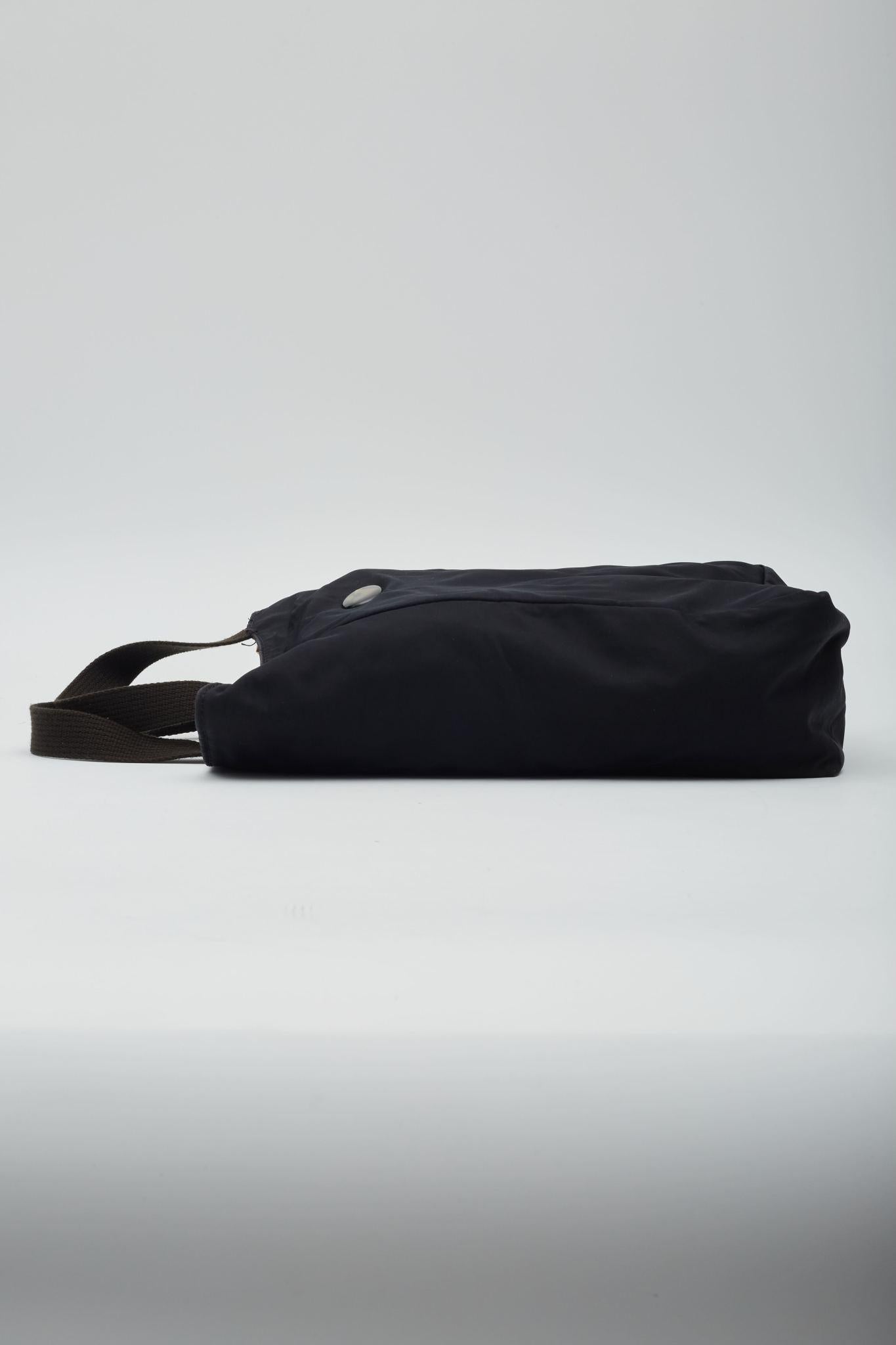 Bottega Veneta Vintage Black Campana Shopper Mini Tote Bag For Sale 2