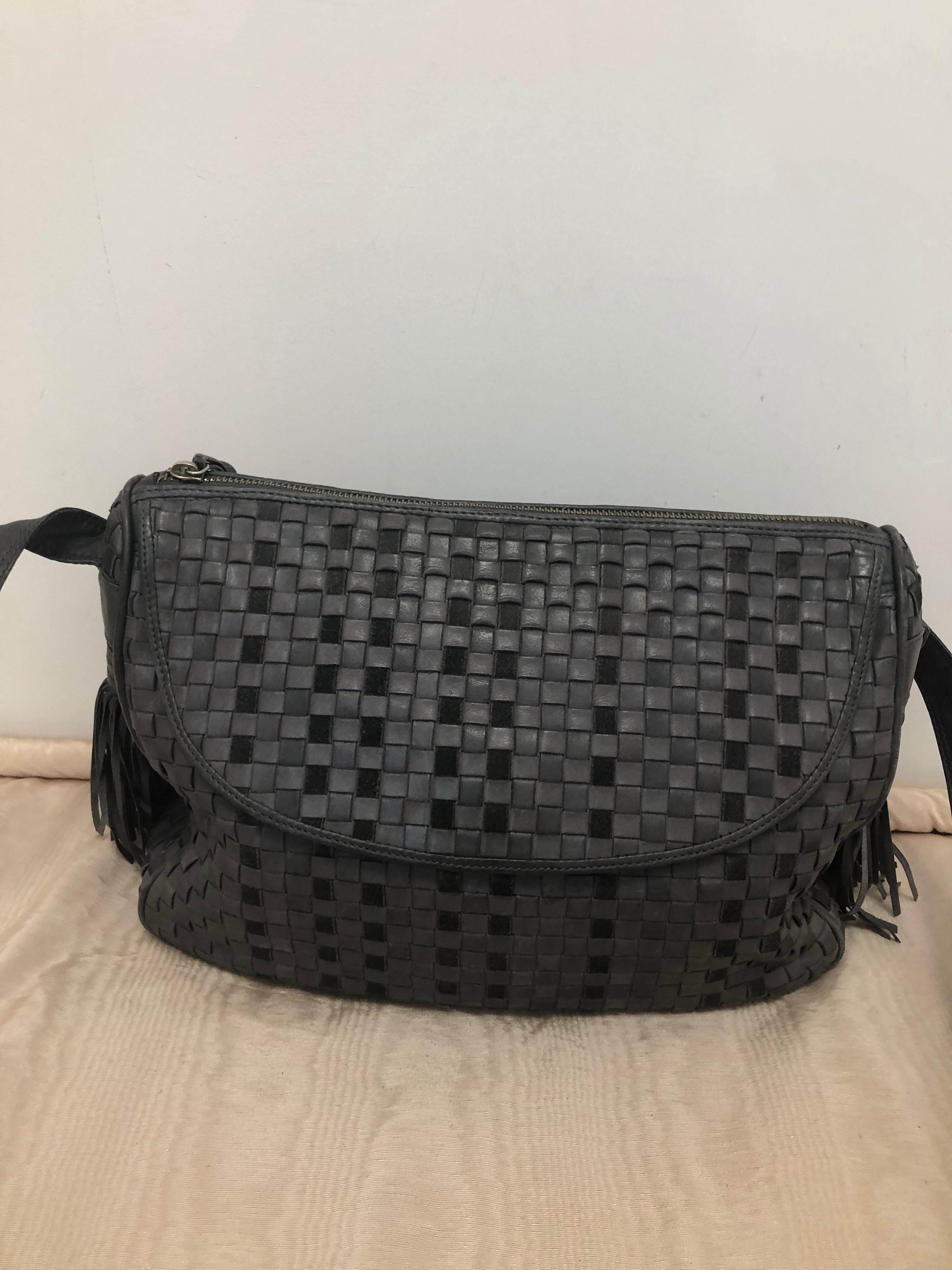De las mujeres Bottega Veneta Vintage Intrecciato Crossbody