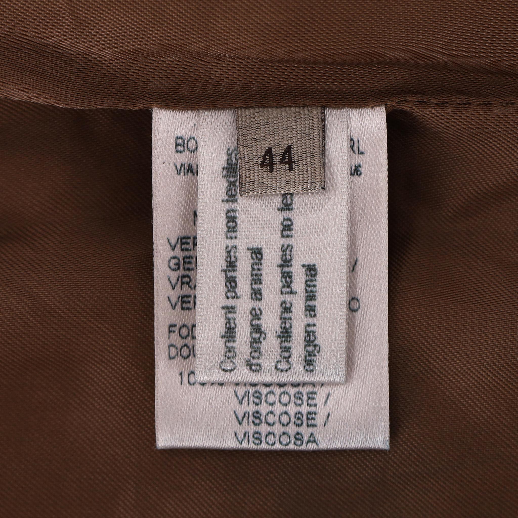 Abrigo de piel Bottega Veneta Vintage en venta 2