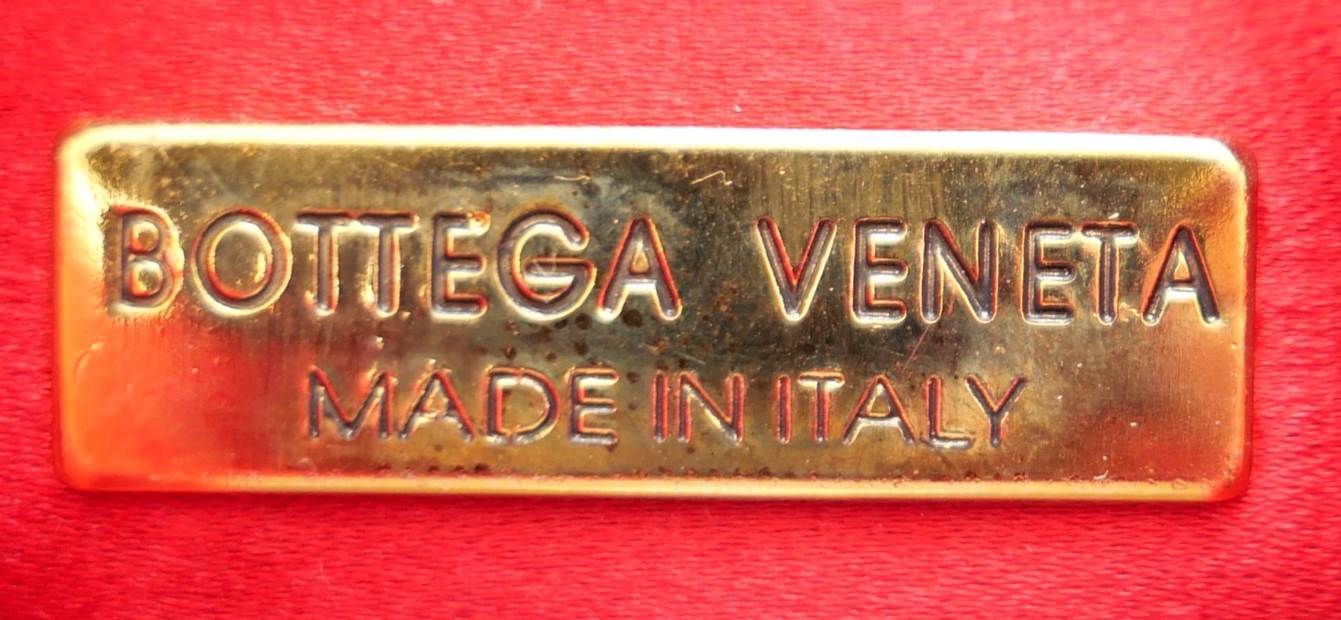 Bottega Veneta Vintage Red Satin 1990s Bag 2