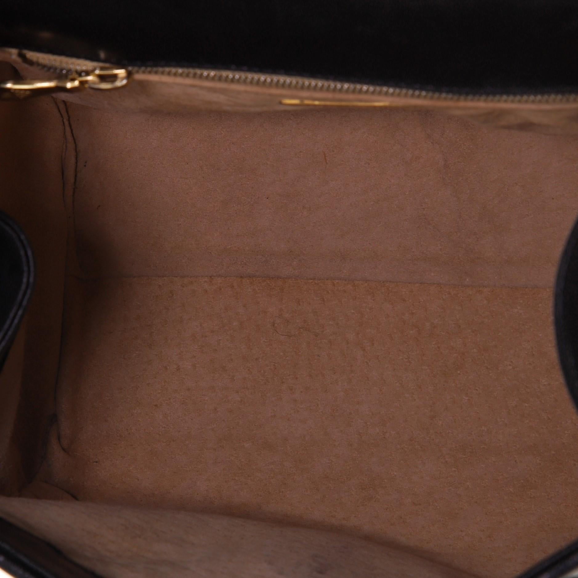 Vintage Turnlock Top Handle Tasche Intrecciato aus Leder von Bottega Veneta 2